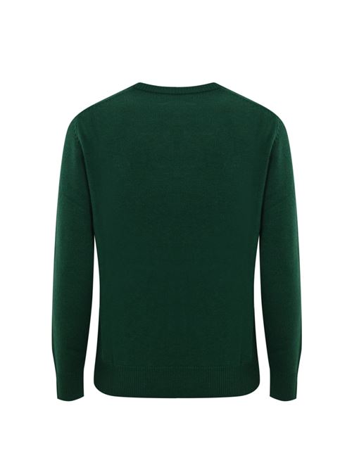 Maglione Heron in misto lana verde Mc2 Saint Barth | HERON C01967G CORTINA CAR 51